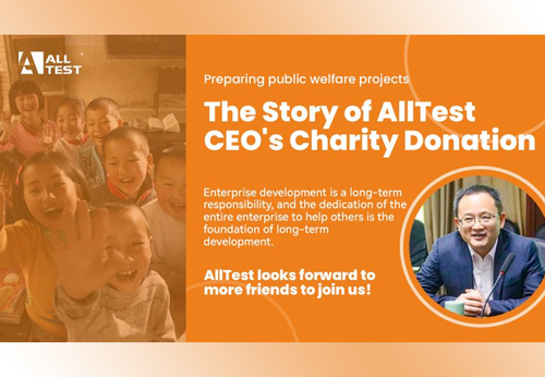 Latest company news about Kisah Donasi Amal CEO AllTest
