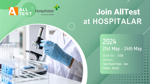 Berita perusahaan terbaru tentang Bergabunglah dengan AllTest di Hospitalar 2024
