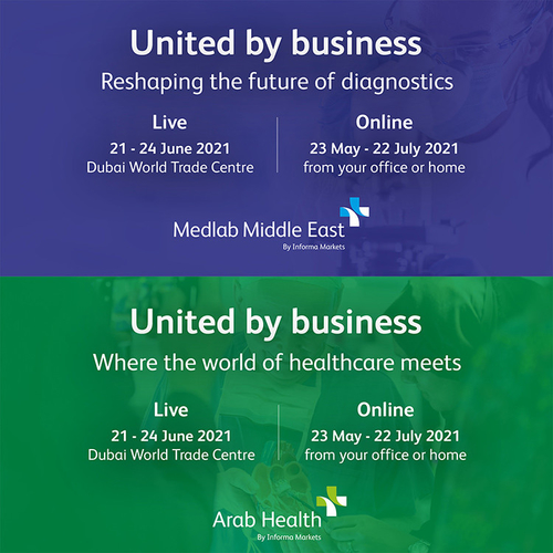 Berita perusahaan terbaru tentang Pameran Online Kesehatan Arab dan Medlab Timur Tengah
