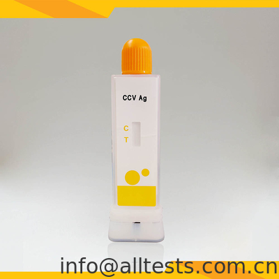 Good price Rapid Canine Coronavirus (CCV Ag) dalam tinja / muntah Test Kit Diagnostik Dengan Piala on line