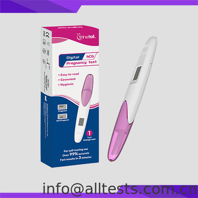 Harga bagus Tes Kehamilan HCG Digital Uji Mandiri Pengoperasian Cepat Dengan Satu Langkah on line