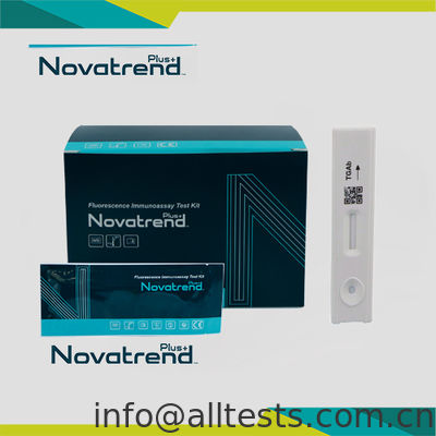 Harga bagus TGAb Test Cassette Fluorescence Immunoassay Kit for Whole Blood Serum Plasma on line