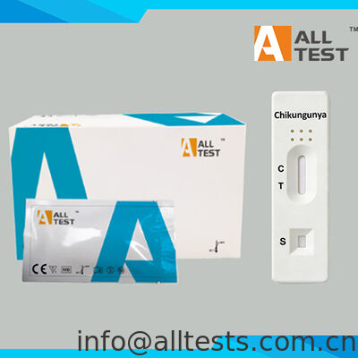 Harga bagus Kaset Tes Cepat Chikungunya IgM Bersertifikat CE dengan Waktu Pembacaan 15 Menit untuk Spesimen Darah Utuh/Serum/Plasma on line