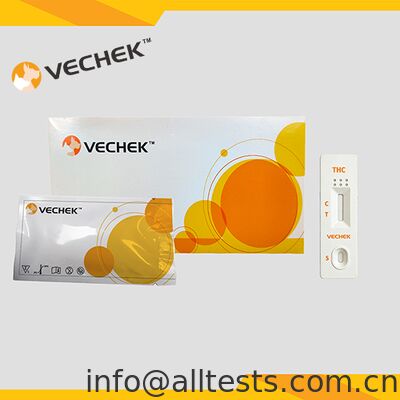 Harga bagus Tes cepat THC untuk urin dengan waktu membaca 5 menit Keakuratan tinggi Tidak diperlukan peralatan on line