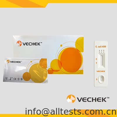 Harga bagus Kaset Tes Cepat Antigen Bovine E.coli untuk Kotoran 10 Menit Waktu Membaca Keakuratan Tinggi Operasi sederhana on line