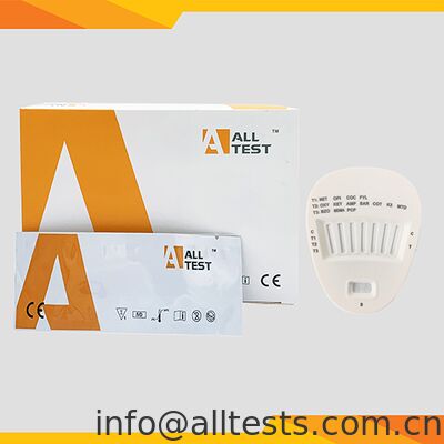 Harga bagus Kaset Tes Cepat Multi-Obat untuk Cairan Mulut dengan Waktu Baca 3~10 Menit, Bersertifikat CE, dan Hingga 17 Obat Diuji on line