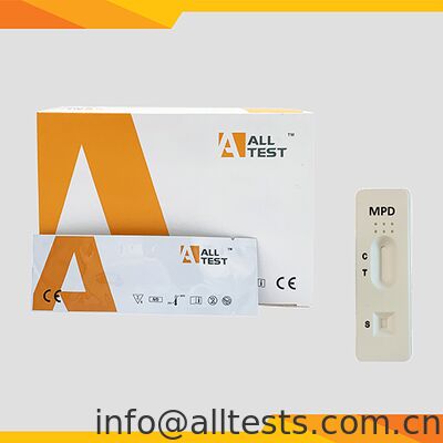 Harga bagus MPD Rapid Test untuk Deteksi Methylphenidate dengan Waktu Membaca 5-10 Menit dan 1000 ng/mL Cut Off di Seluruh Darah/Serum/Plasma on line