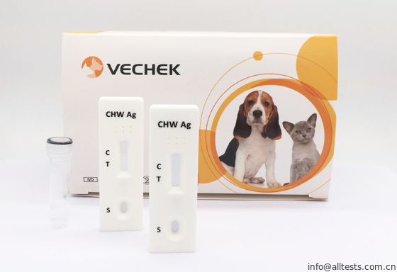 Good price Polypropylene / Polystyrene Rapid Test Kit Stable Canine Heartworm Ag Test on line