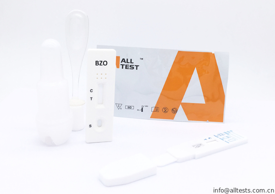 Harga bagus Diagnosis Penyalahgunaan Obat Cairan Oral BZO Benzodiazepine Reagent Test High Sensitivity on line