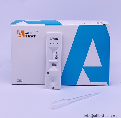Harga bagus AllTest Lyme IgG / IgM Pengujian Penyakit Menular ILY - 402 24 Bulan Seumur Hidup on line