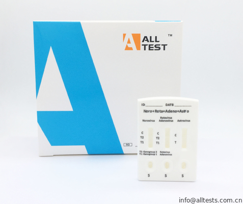 Good price CE Rdt Kit Norovirus Rotavirus Adenovirus Dan Tes Diagnostik Combo Astrovirus on line