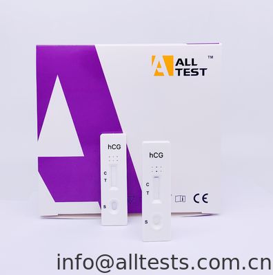 Harga bagus Kaset Uji Satu Langkah Nyaman 99,8% HCG Kehamilan Satu Langkah dengan sensitivitas tinggi on line