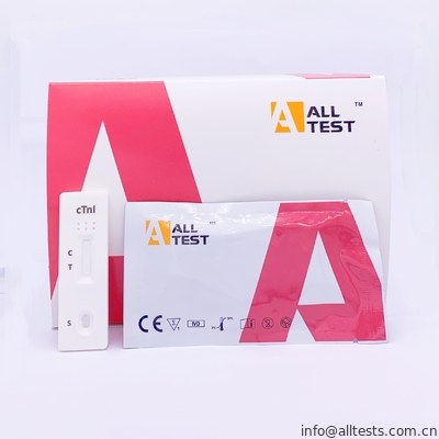 Good price Tes Diagnostik Medis Cepat Cardiac Troponin I (cTnI) Tes Cepat Untuk Sindrom Koroner Akut Dengan CE on line
