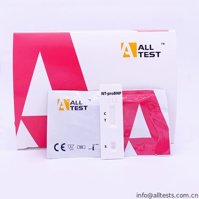 Good price CE Certificated Rapid Diagnostic Test NT - Kaset Uji Cepat proBNP on line