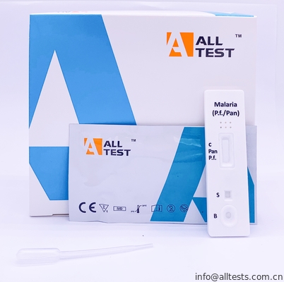 Good price Spesifisitas Tinggi Malaria Pf / Pan.  Kaset / Kit Tes Cepat dalam Darah on line