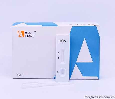 Harga bagus Kit Tes Cepat HCV Spesifisitas Tinggi, kit tes diagnostik cepat on line