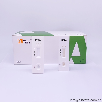 Good price Whole blood / Serum / Plasma PSA Rapid Test Kit Untuk Klinik Klinis / Rumah on line