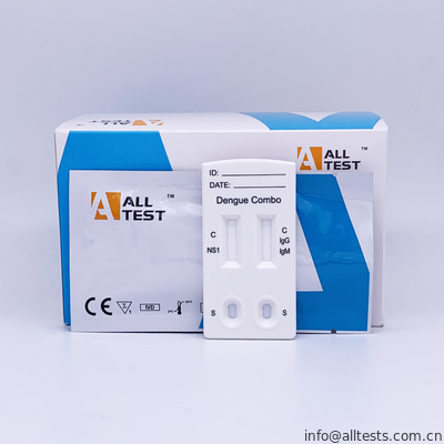 Good price Dengue IgG / IgM Dan NS1 Combo Rapid Test Kit Ditandai Dengan Serangan Demam Mendadak on line