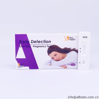 Good price One Step OTC Human Chorionic Gonadotropin HCG Detection Rapid Diagnostic Kit Digunakan Di Rumah on line