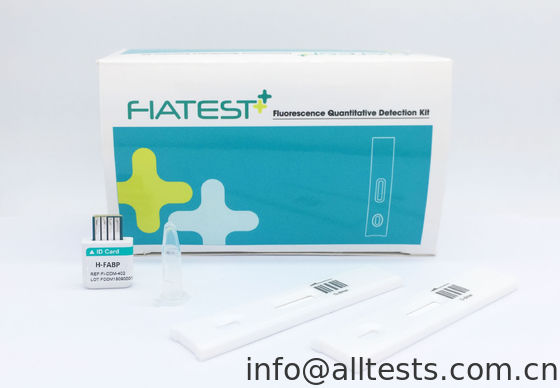 Harga bagus Diagnostik FABP Uji Digunakan Oleh Fluoresensi Fiatest Immunoassay Analyzer Dalam Manusia seluruh darah / serum / plasma on line