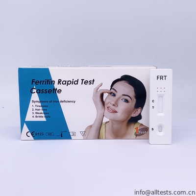Good price Kaset Tes Diagnostik Cepat Feritin Quilified dalam Darah Utuh on line
