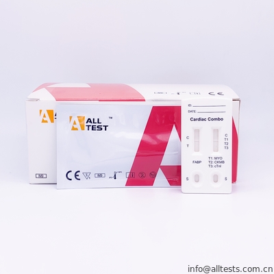 Good price Tes Diagnostik Cepat H - FABP dan Myoglobin / CK - MB / Troponin I Combo on line