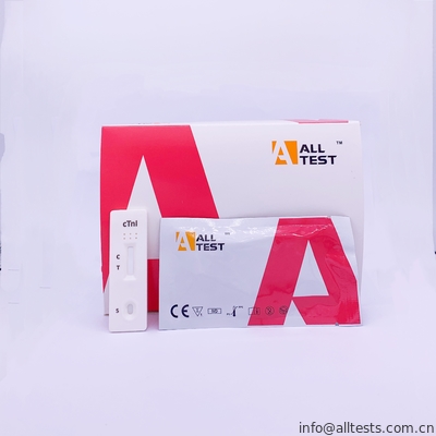 Good price Tes Diagnostik Medis Cepat Cardiac Troponin I (cTnI) Tes Cepat Untuk Sindrom Koroner Akut Dengan CE on line