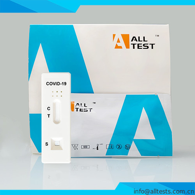 Harga bagus Sertifikat CE COVID-19 kaset uji cepat IgG on line