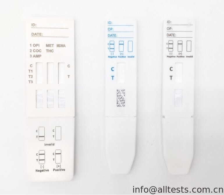Medical Multi - Drug Rapid Test Device B - Oral Fluid With CE , One Step Testing