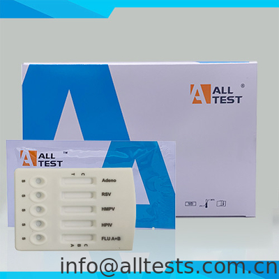 Good price Kit Tes Cepat Penyakit Menular Kit Pengujian Penyakit Pernafasan Adenovirus/RSV/HMPV/HPIV/Influenza on line
