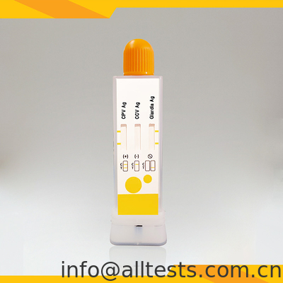 Good price Kit Tes Diagnosis Cepat Untuk CPV CCV Giardia Lamblia Dalam Kotoran Penggunaan Veterinary on line