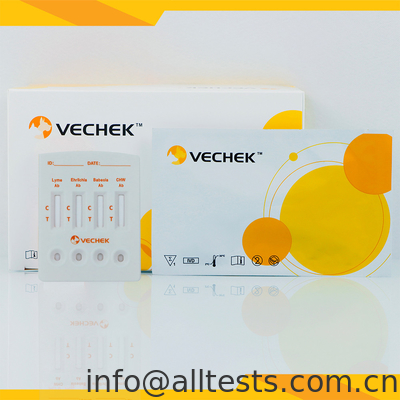 Good price Antibodi Lyme Anjing / Ehrlichia / Babesia CHW Antigen Combo Rapid Test Cassette on line