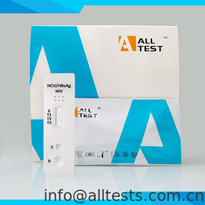 Good price Tes Penyakit Menular Sensitif untuk HCV HBsAg dan Deteksi HIV Keakuratan Tinggi Hasil cepat dalam 15 menit on line