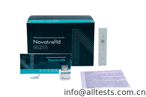 Good price Ferritin Test Cassette Solusi Ideal untuk Pengelolaan Kekurangan Besi Immunoassay fluoresensi on line