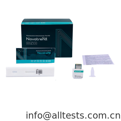 Good price T4 Diagnostic Marker Kasset Tes Immunoassay Fluoresensi untuk Fungsi Tiroid on line