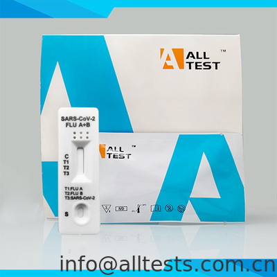 Good price Immunoassay kromatografi cepat untuk SARS-CoV-2 dan Influenza A B Antigen dalam pengujian penyakit menular Swab on line