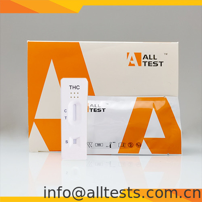 Good price Kaset Tes Cepat THC Cairan oral untuk Migrasi Aksi Kapiler dalam Cairan Oral Manusia on line