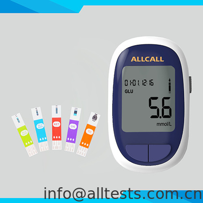 Good price Glucose Darah GOD / Keton / Asam Urat / Total Kolesterol 4 In 1 Sistem Pemantauan on line