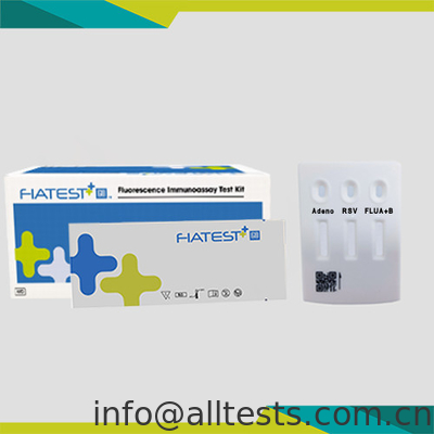 Good price Adenovirus pneumoniae/RSV/Influenza A+B Combo Test Cassette (Swab Nasofaring) on line