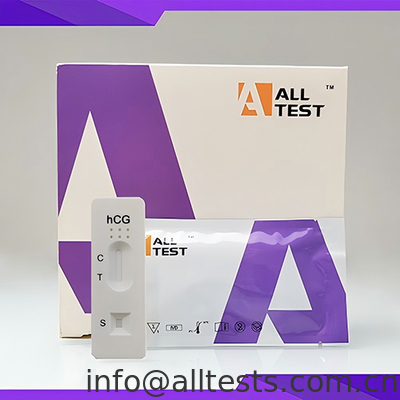 Good price Immunoassay Kromatografi Cepat HCG Kehamilan Tes Cepat Cairan oral on line