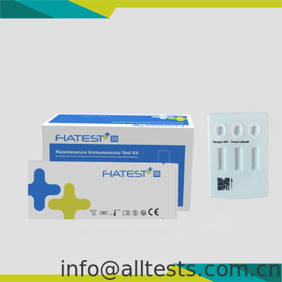 Harga bagus Dengue IgG IgM NS1 Combo Test Cassette Fluorescence Immunoassay on line