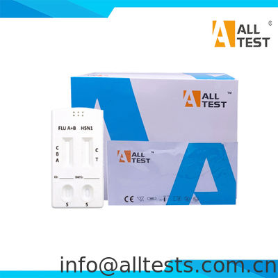 Harga bagus IFH5-525 -- Tes Cepat Kombo Antigen Influenza A/B+H5N1 (Swab) on line