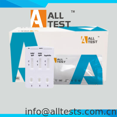 Harga bagus HAV IgG/IgM&Sifilis Combo Rapid Test (Darah Seluruh/Serum/Plasma) on line