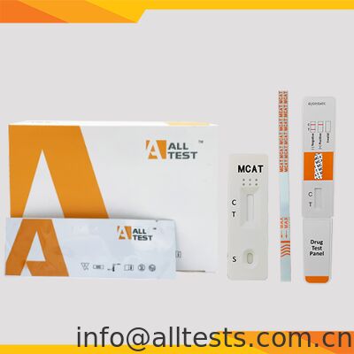 Harga bagus Metcathinone Test MCAT Surface Test Kit dengan Hasil 5 Menit 500 ng/mL Cut-off dan Interpretasi Visual yang Mudah on line