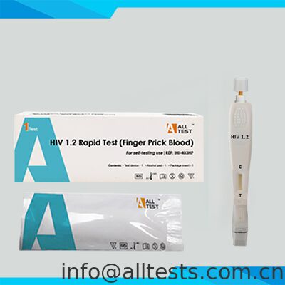 Harga bagus Tes Cepat HIV 1.2 IHI-403HP Darah Tusuk Jari Untuk Swatest on line