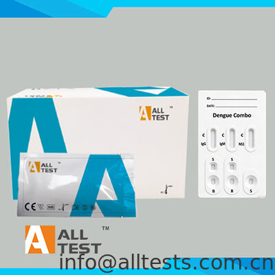 Harga bagus Tes Rapid Combo Dengue dengan Waktu Membaca 10 Menit, Sertifikat CE dan Akurasi Tinggi untuk Seluruh Darah/Serum/Plasma on line