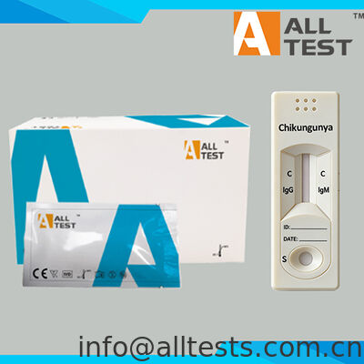 Harga bagus Tes Cepat Gabungan IgG/IgM Chikungunya Bersertifikat CE dengan Waktu Pembacaan 15 Menit untuk Spesimen Darah Utuh/Serum/Plasma on line