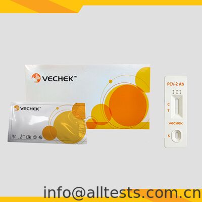 Harga bagus Kaset Tes Cepat Antibodi PCV-2 untuk Sirkovirus Babi dengan Hasil Cepat Akurasi Tinggi Tanpa Peralatan on line