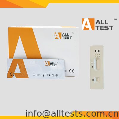 Harga bagus FLX Rapid Test untuk Deteksi FLX dengan Waktu Membaca 5-10 Menit dan 500 ng/mL Cut Off di Seluruh Darah/Serum/Plasma on line