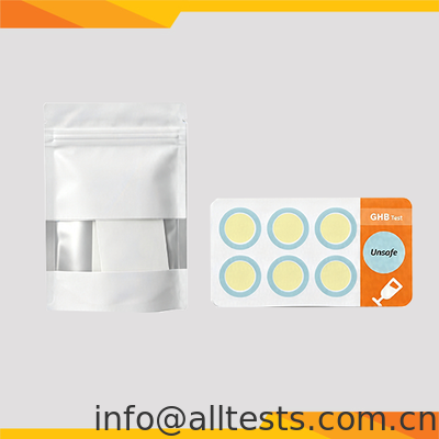 Harga bagus Stiker Tes Minuman GHB dengan Waktu Baca 1 Detik dan Ukuran Kit 6T untuk Deteksi GHB Cepat on line